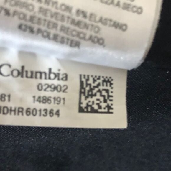 Columbia Black Outdoor Pants S10 Short - Picture 11 of 15